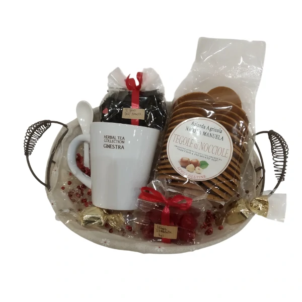 cofanetto herbal tea San valentino